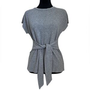 TAHARI Gray Blouse